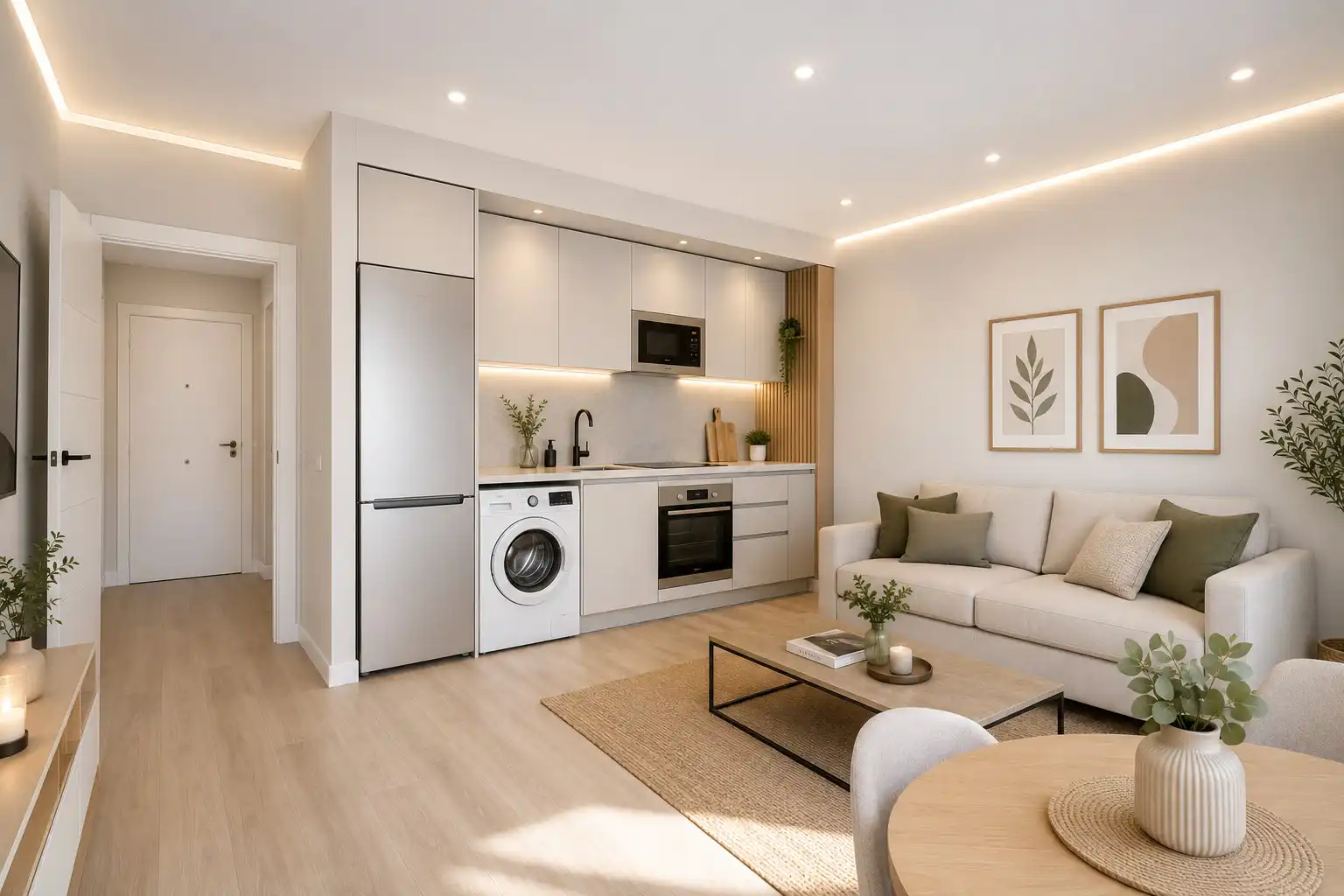 Sala de estar de Dúplex en venta en Brunete con Balcón