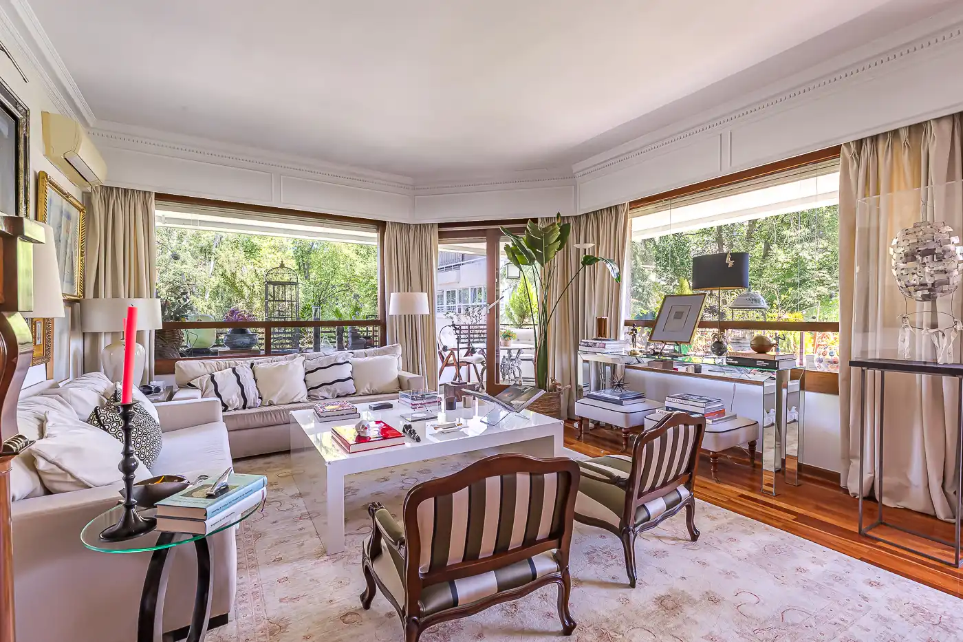 Living room of Flat for sale in Madrid  with Air Conditioner, Heating and Terrace