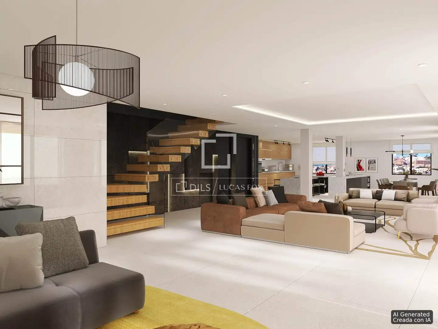 Sala de estar de Casa o chalet en venta en Rincón de la Victoria con Aire acondicionado, Jardín privado y Piscina