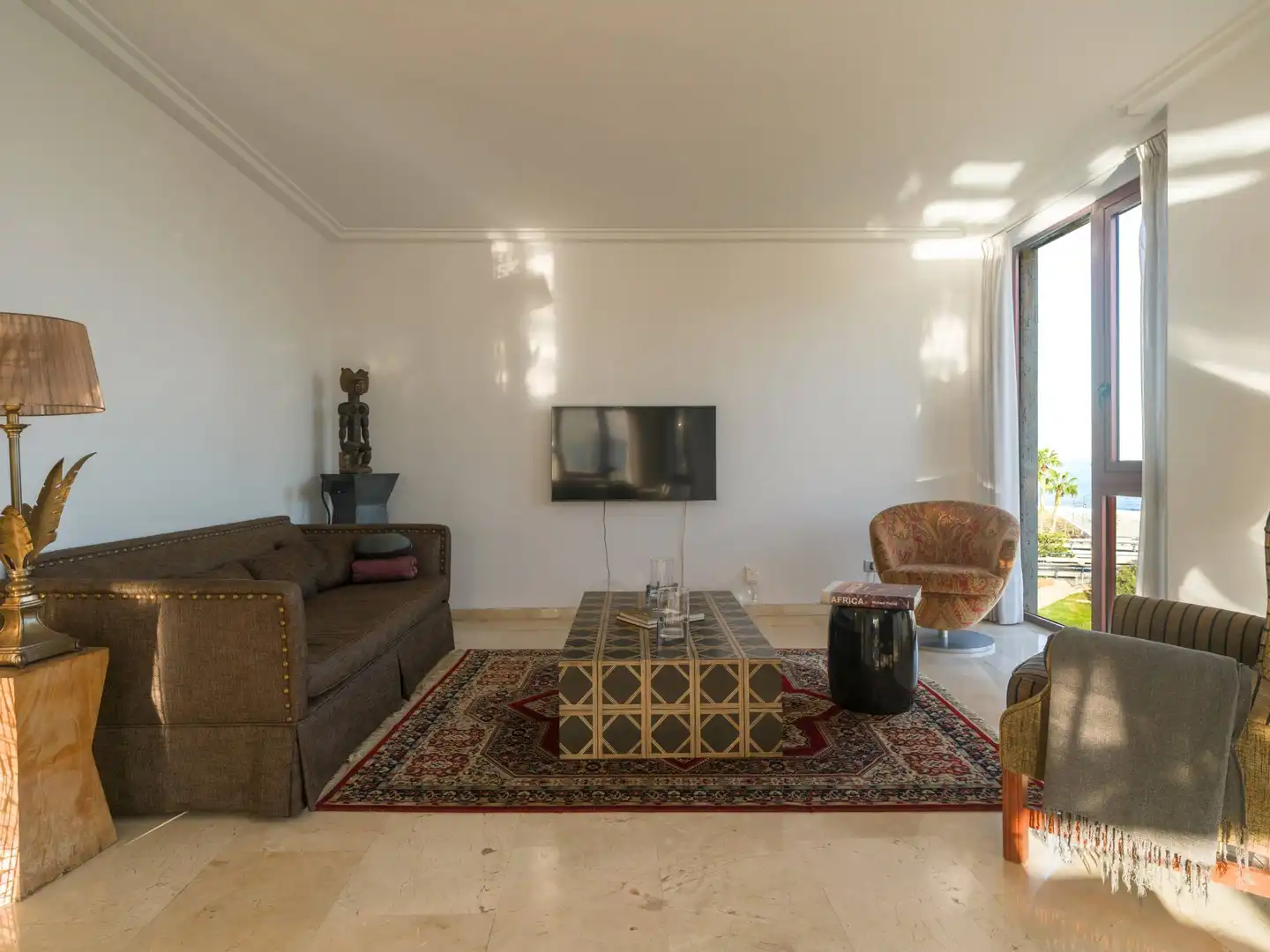 Sala d'estar de Pis en venda en Las Palmas de Gran Canaria amb Aire condicionat
