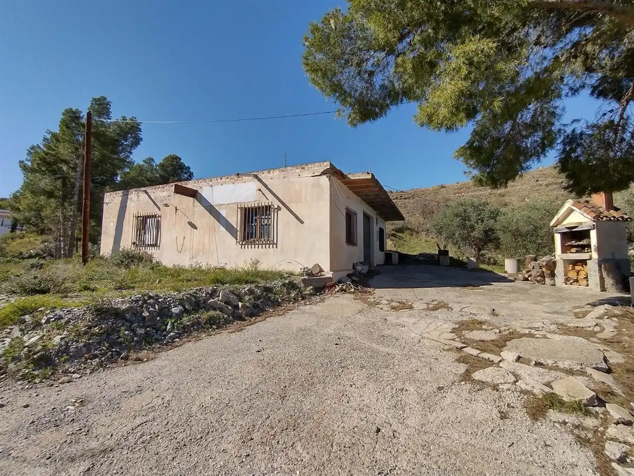 Vista exterior de Finca rústica en venta en Lubrín