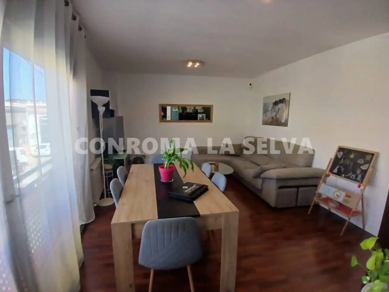 Sala d'estar de Pis en venda en Maçanet de la Selva amb Aire condicionat, Calefacció i Parquet