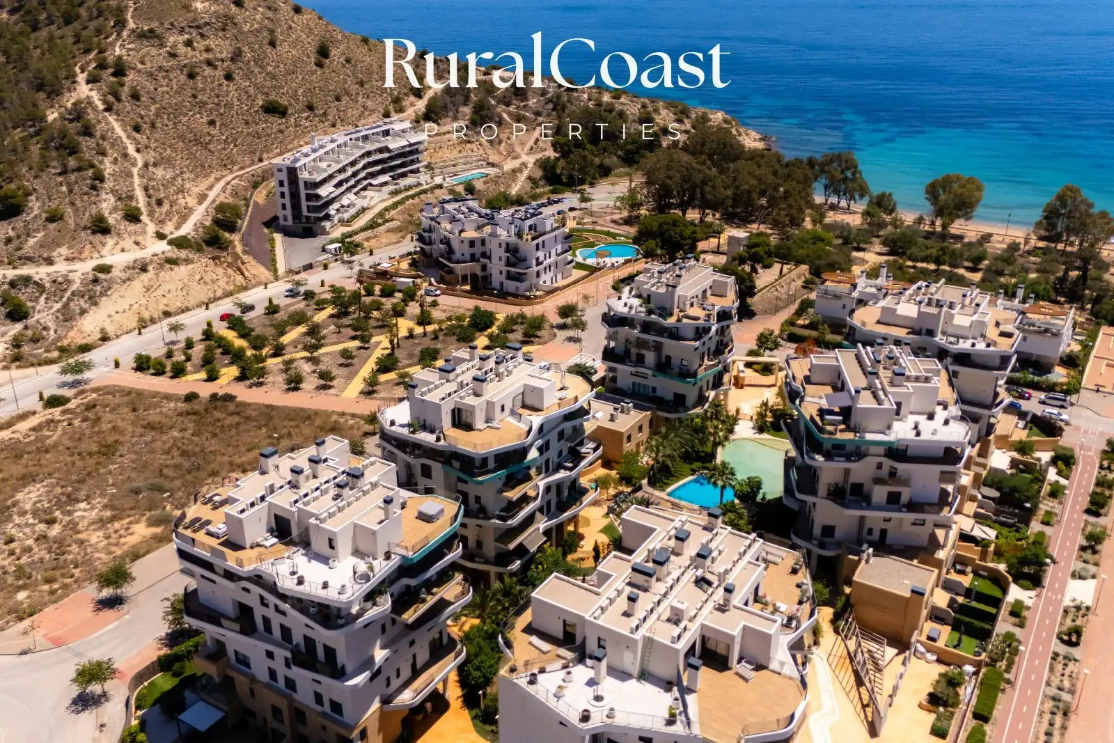 Vista exterior de Dúplex en venta en Villajoyosa / La Vila Joiosa con Aire acondicionado, Terraza y Trastero