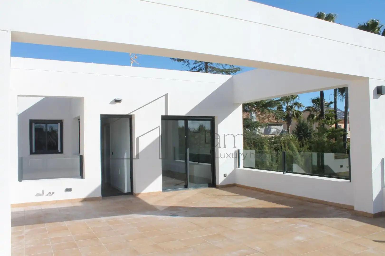 Terrassa de Casa o xalet de lloguer en L'Eliana amb Aire condicionat, Jardí privat i Terrassa