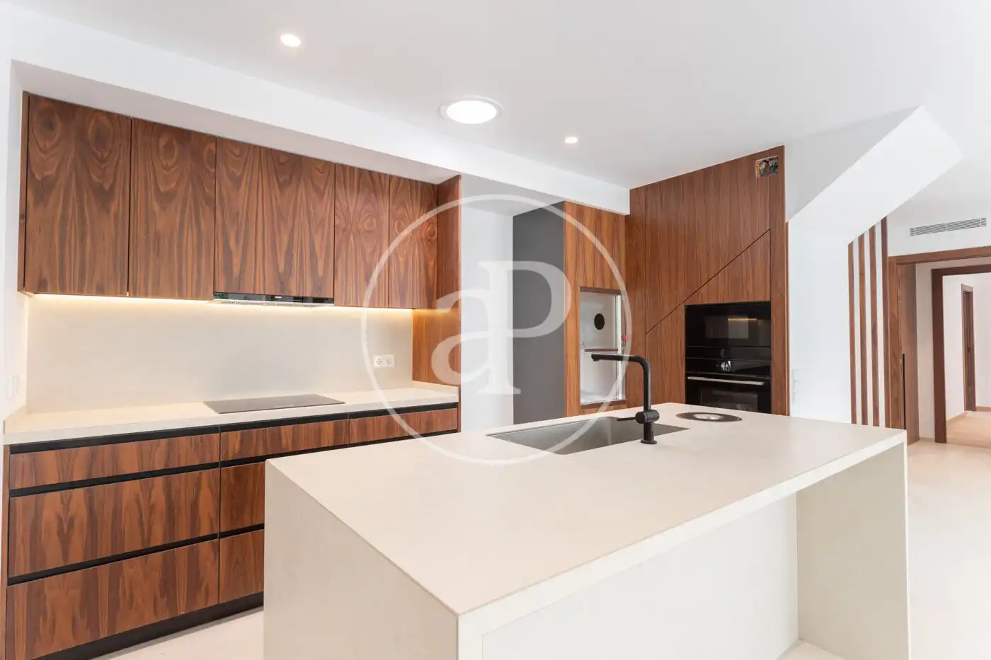 Cocina de Ático en venta en Sant Cugat del Vallès con Aire acondicionado, Calefacción y Terraza