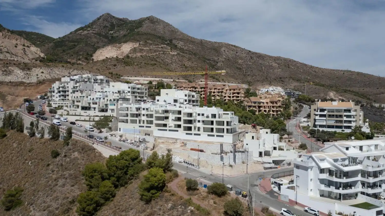 Vista exterior de Casa adosada en venda en Benalmádena