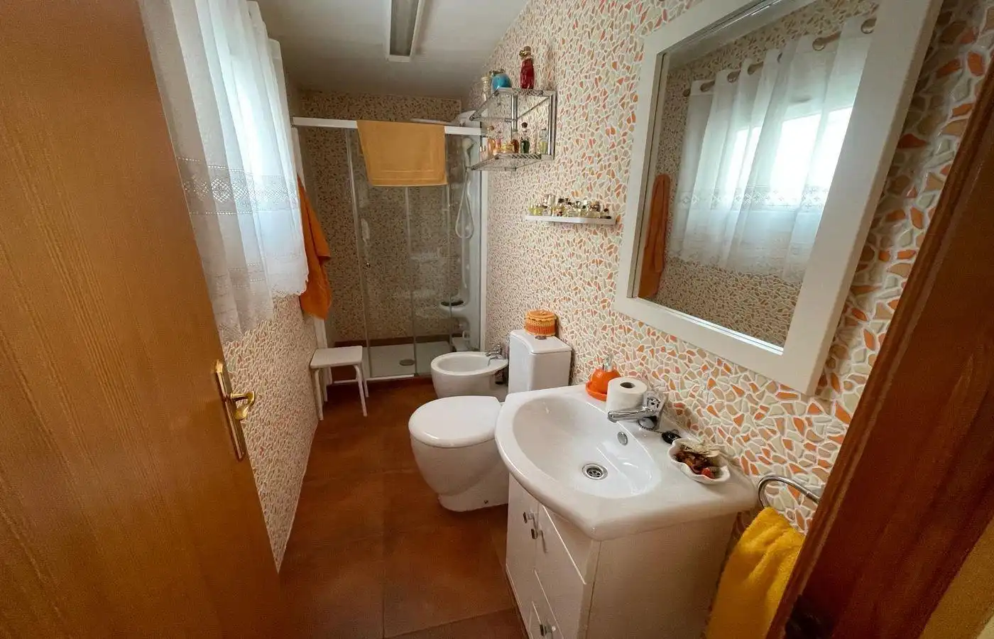 Bathroom of Houses for sale in La Ràpita  with Heating and Terrace