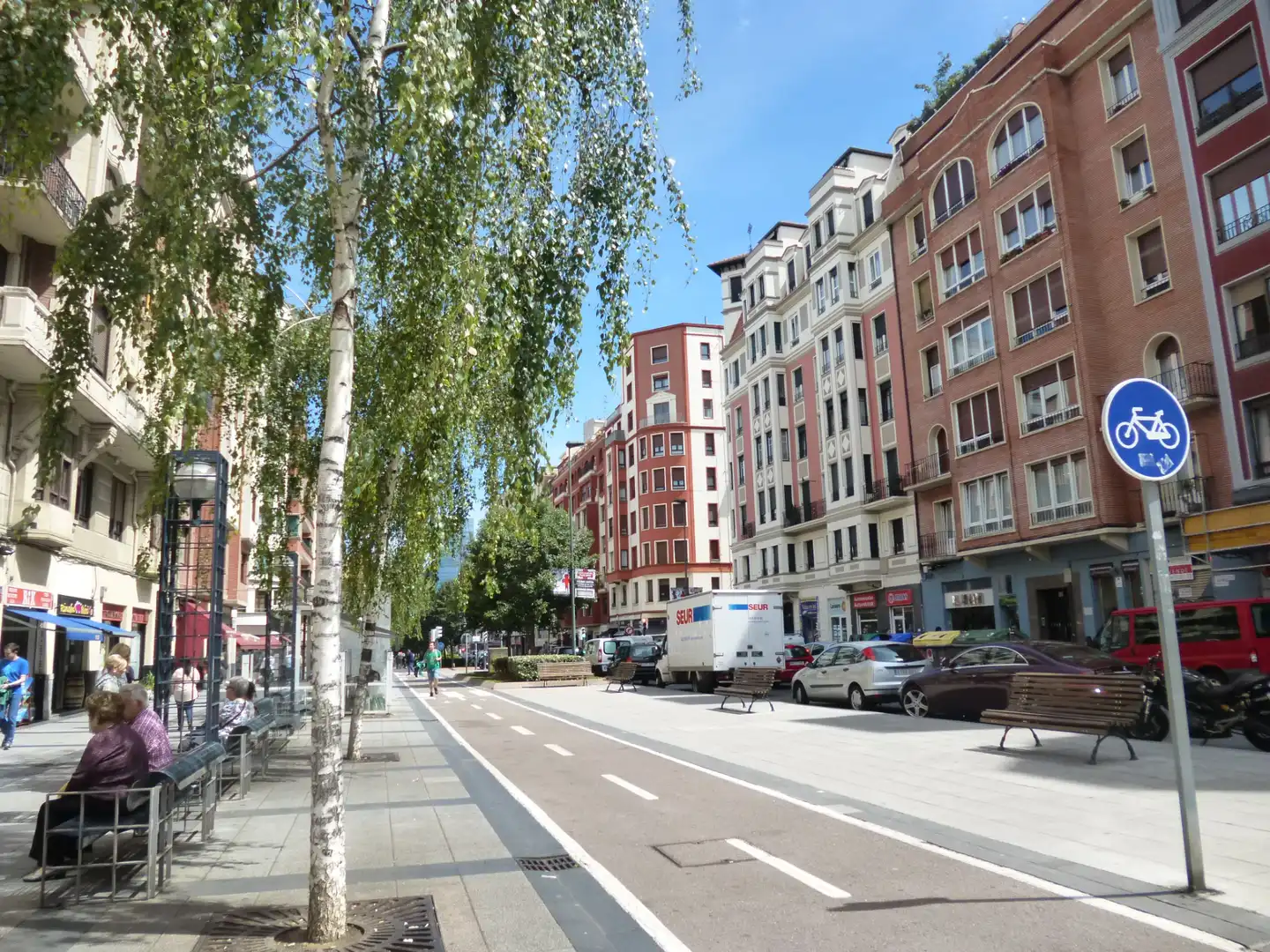 Außenansicht von Wohnung zum Verkauf in Bilbao  mit Heizung