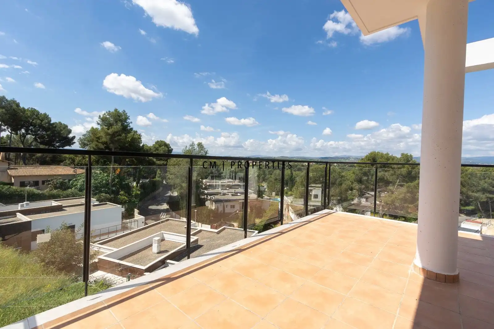 Terraza de Casa adosada en venta en Chiva con Aire acondicionado, Calefacción y Jardín privado
