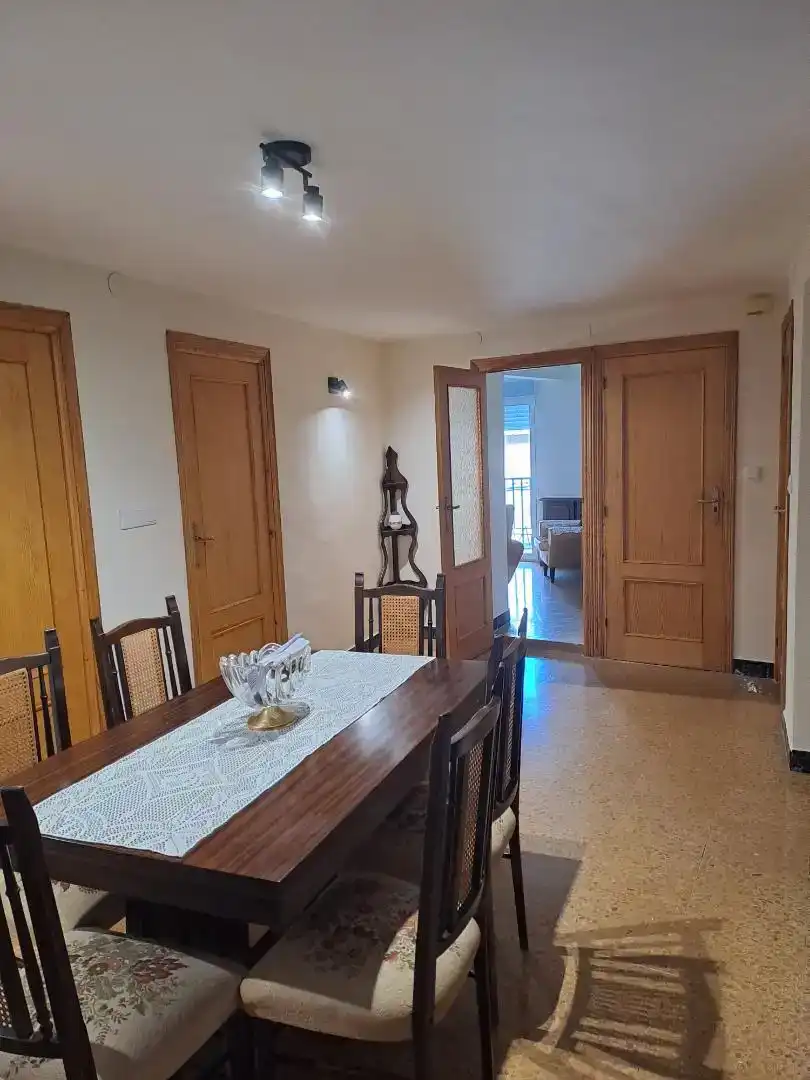 Menjador de Casa adosada en venda en La Vall d'Ebo amb Jardí privat, Traster i Moblat