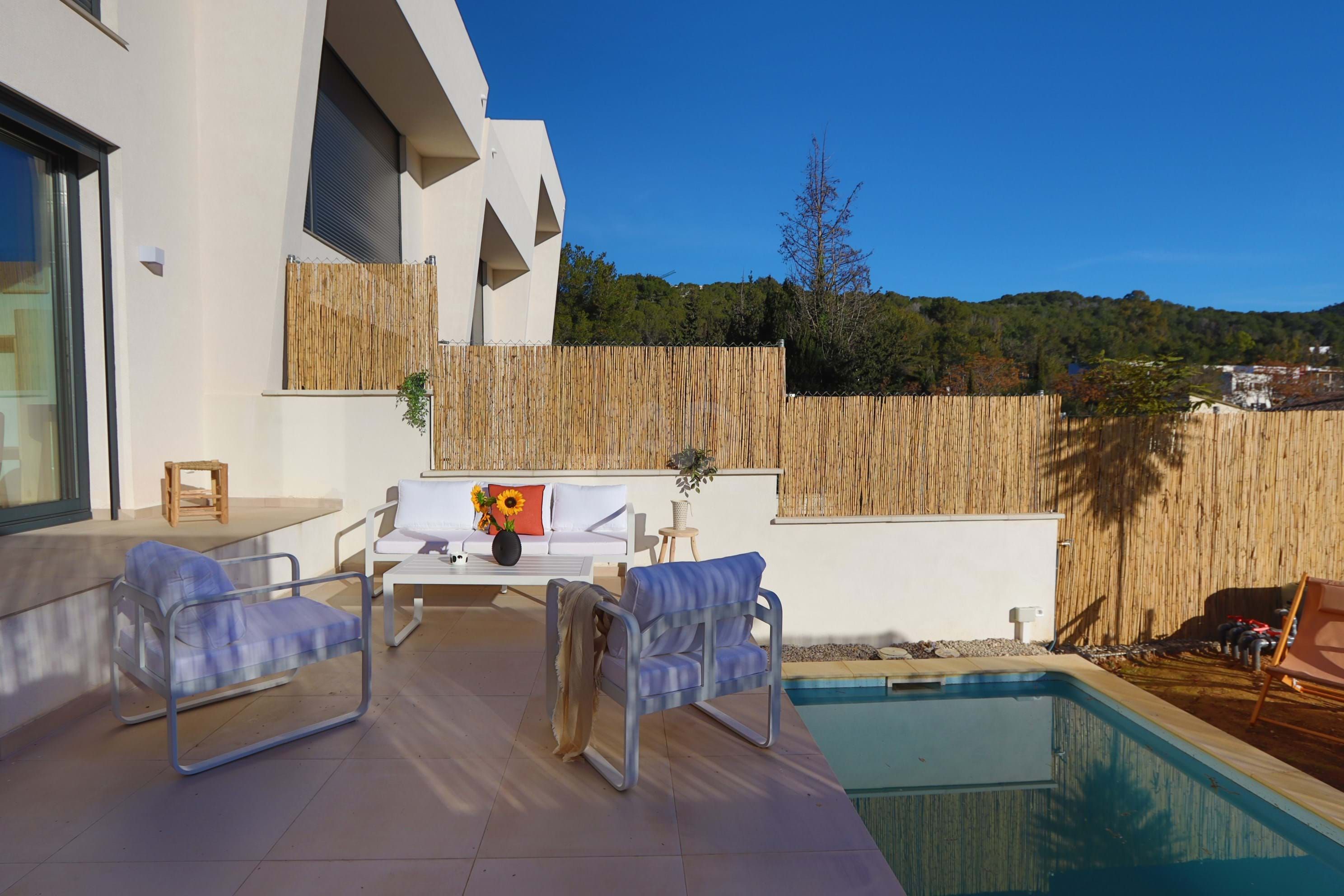 Terrassa de Casa adosada en venda en Sant Pere de Ribes amb Aire condicionat, Calefacció i Piscina