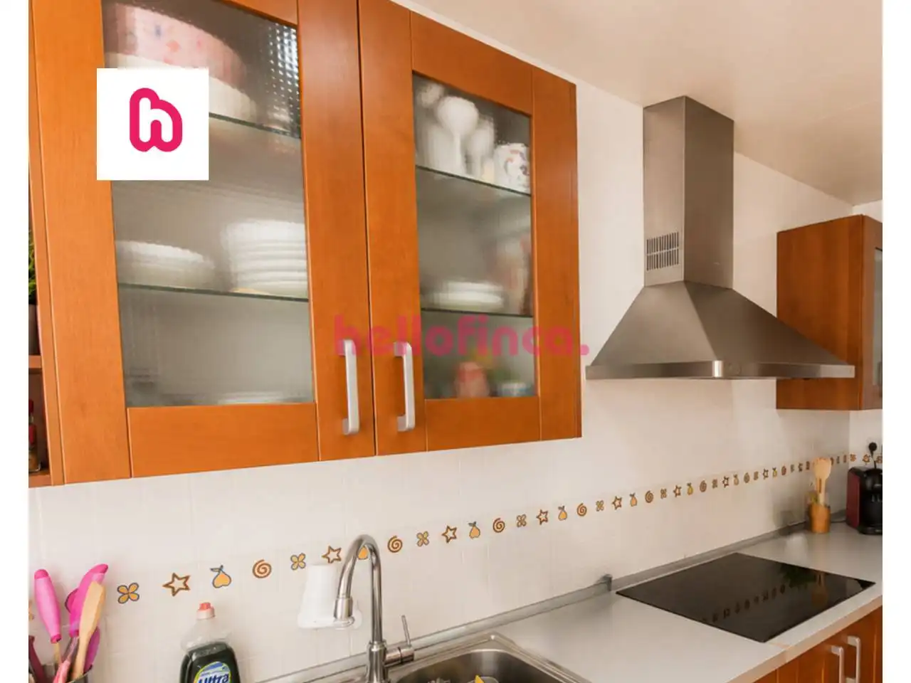 Cocina de Piso en venta en Vilafranca del Penedès con Calefacción, Parquet y Terraza
