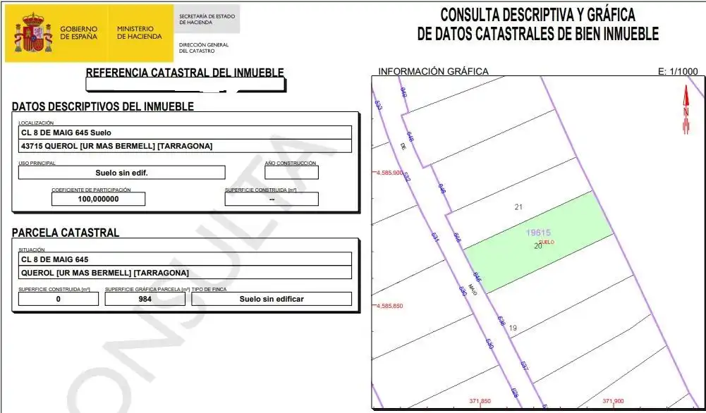 Terreno residenziale in vendita a Querol, imagen 2