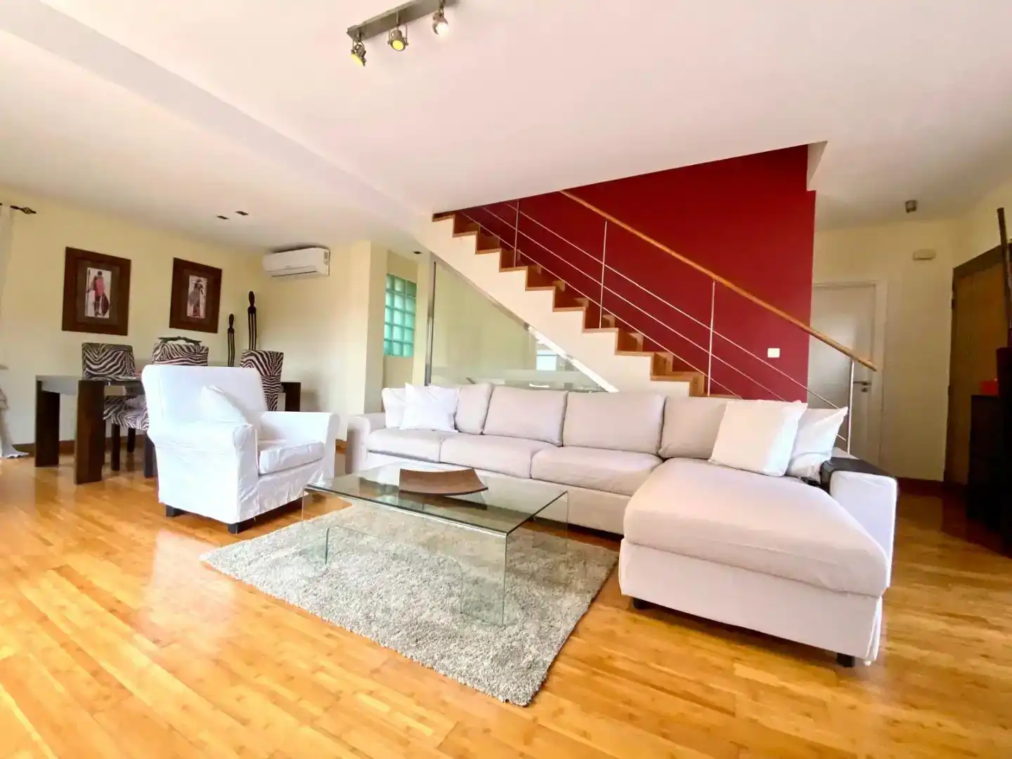 Sala d'estar de Casa o xalet en venda en Mogán amb Aire condicionat i Balcó