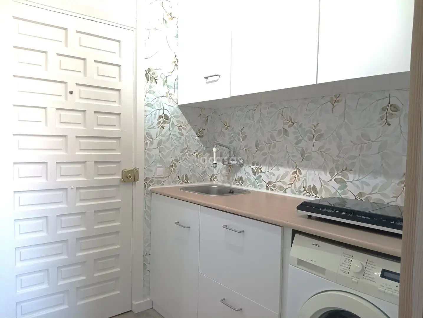 Cuina de Estudi en venda en Benalmádena amb Aire condicionat, Terrassa i Moblat