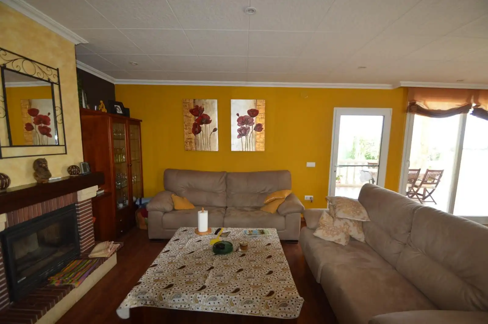 Sala de estar de Casa o chalet en venta en Vinaròs con Aire acondicionado, Jardín privado y Terraza