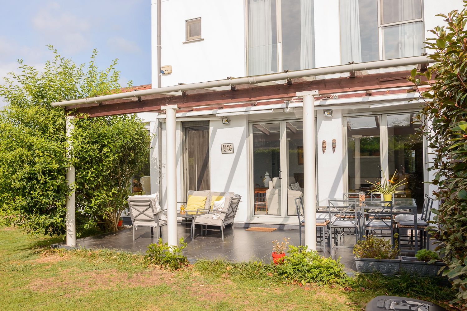 Terraza de Casa adosada en venta en Muros de Nalón con Calefacción, Jardín privado y Parquet