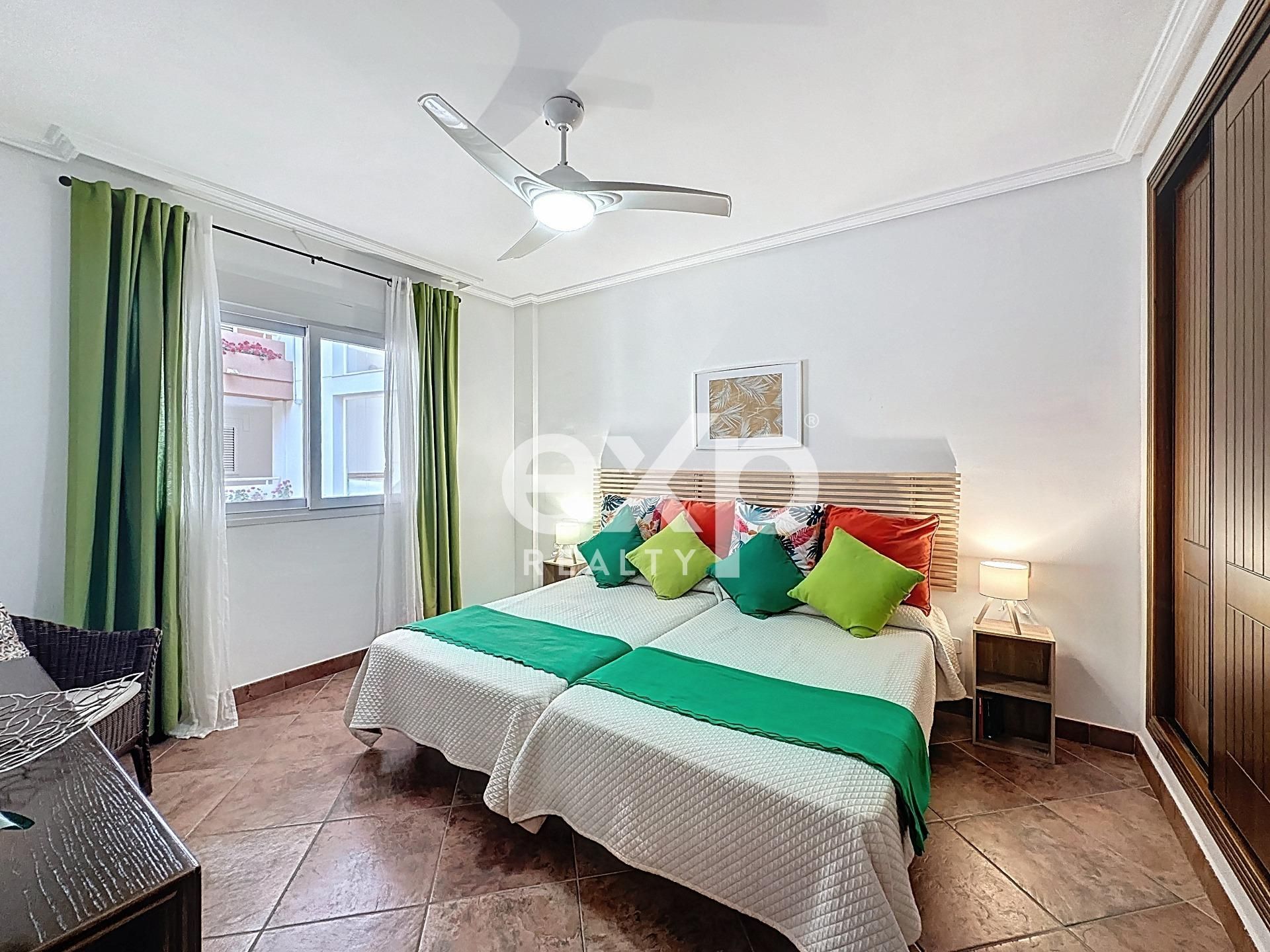 Dormitori de Apartament en venda en Vera amb Aire condicionat, Calefacció i Jardí privat