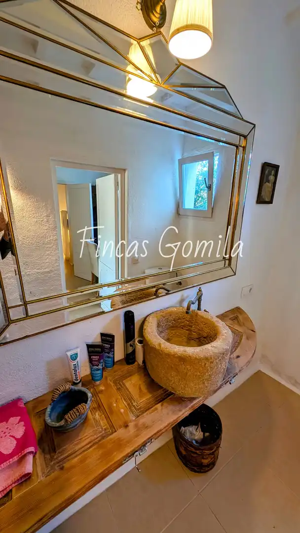 Baño de Finca rústica en venta en Sant Lluís con Jardín privado