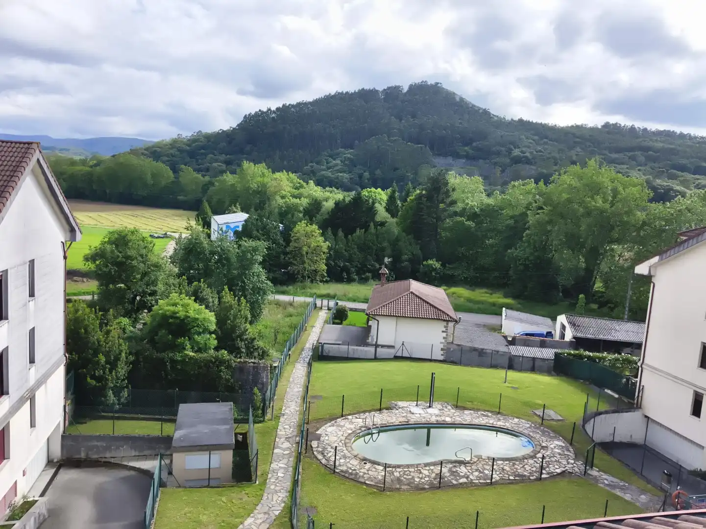 Swimming pool of Attic for rent in Entrambasaguas  with Heating, Terrace and Furnished