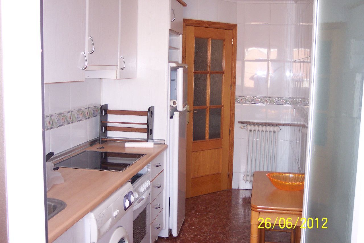 Kitchen of Apartment to rent in  Albacete Capital  with Heating, Storage room and Furnished
