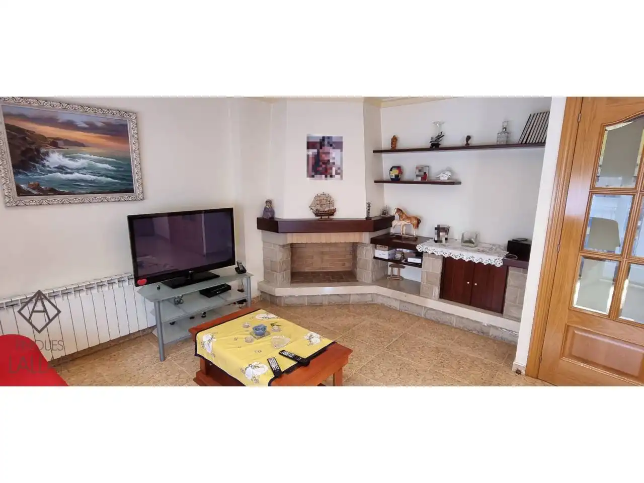 Sala de estar de Casa adosada en venta en Granollers con Calefacción, Jardín privado y Terraza