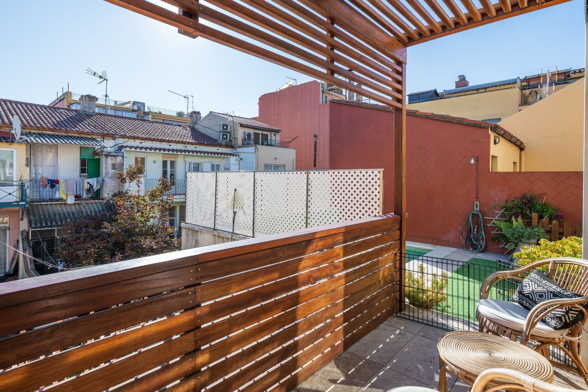 Terrace of Flat for sale in Sant Feliu de Llobregat  with Heating, Terrace and Storage room