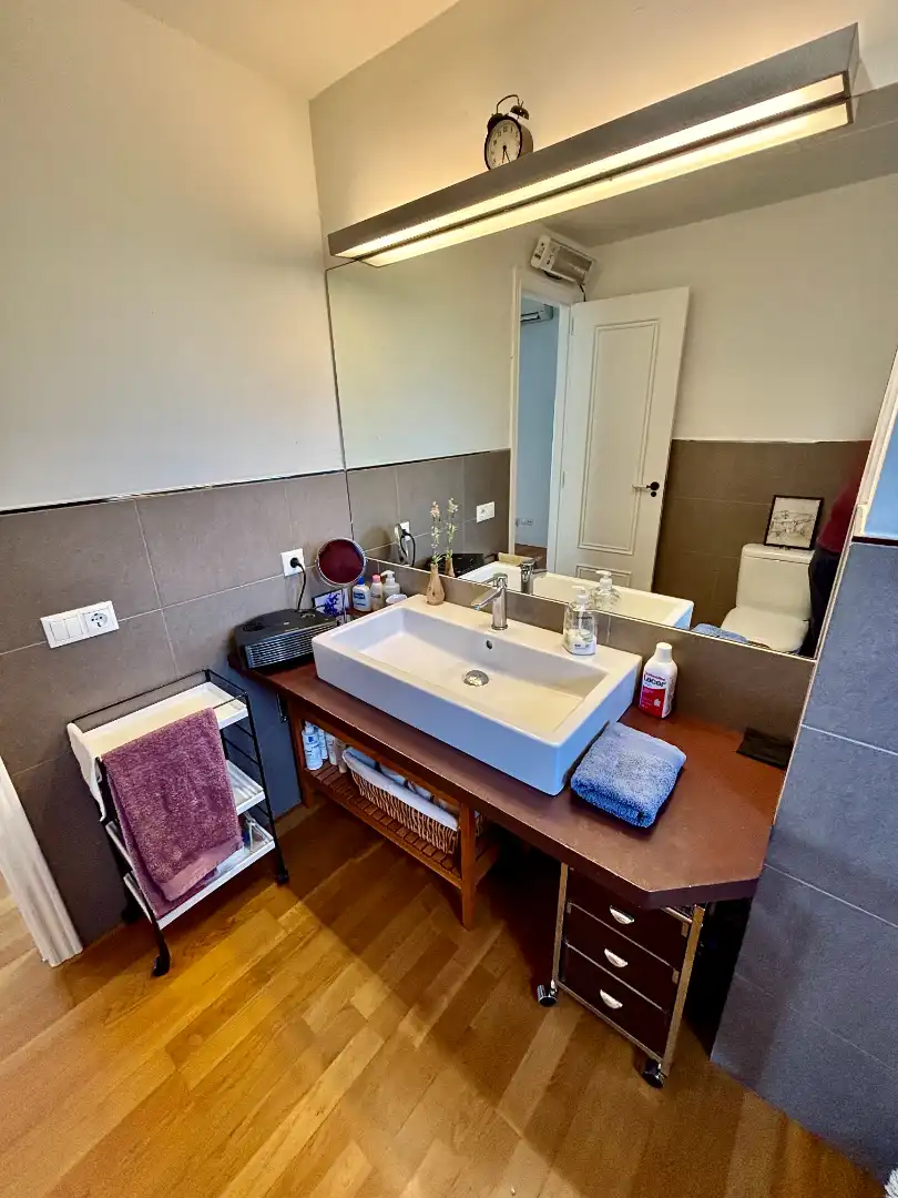 Baño de Casa adosada en venta en Sant Joan d'Alacant con Aire acondicionado, Calefacción y Jardín privado