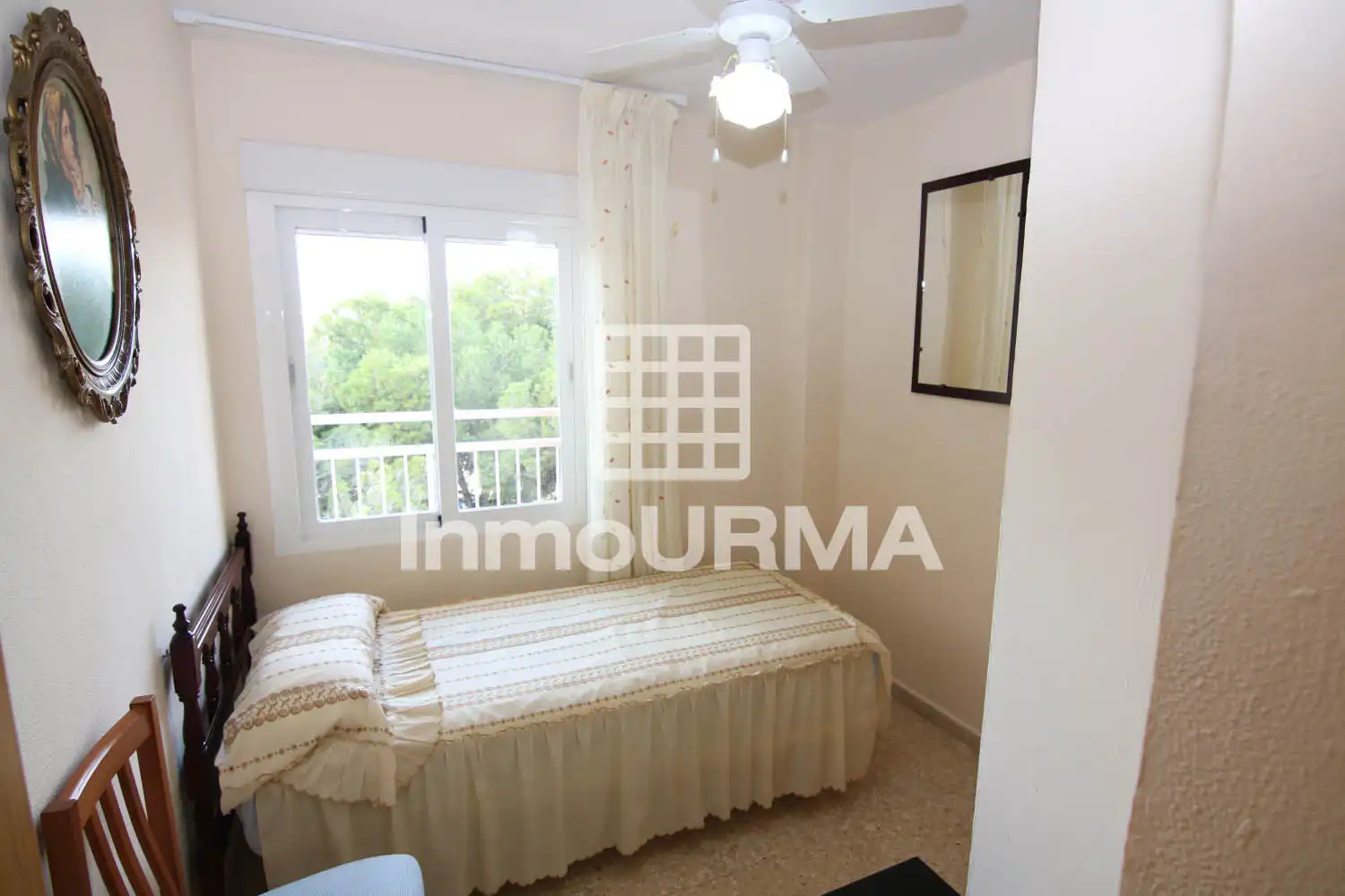 Schlafzimmer von Wohnung zum Verkauf in Alicante / Alacant mit Terrasse, Möbliert und Balkon