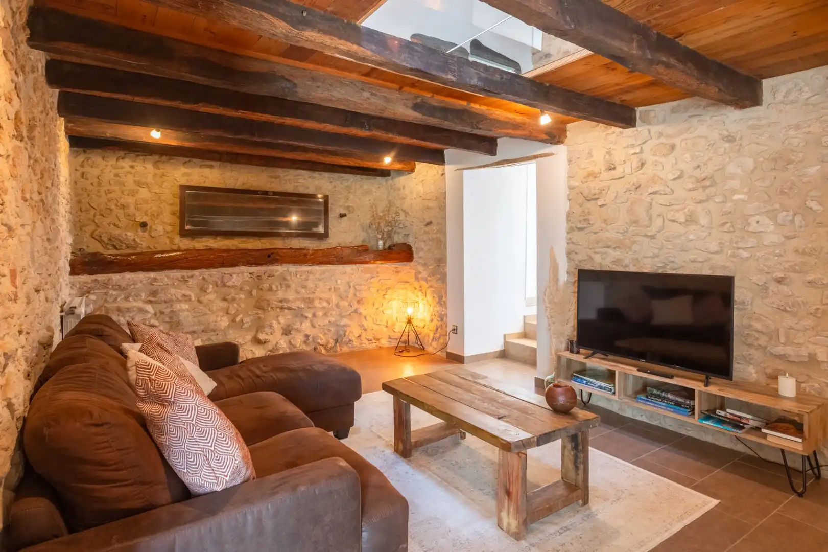 Living room of Houses for sale in Vilademuls  with Air Conditioner, Heating and Terrace