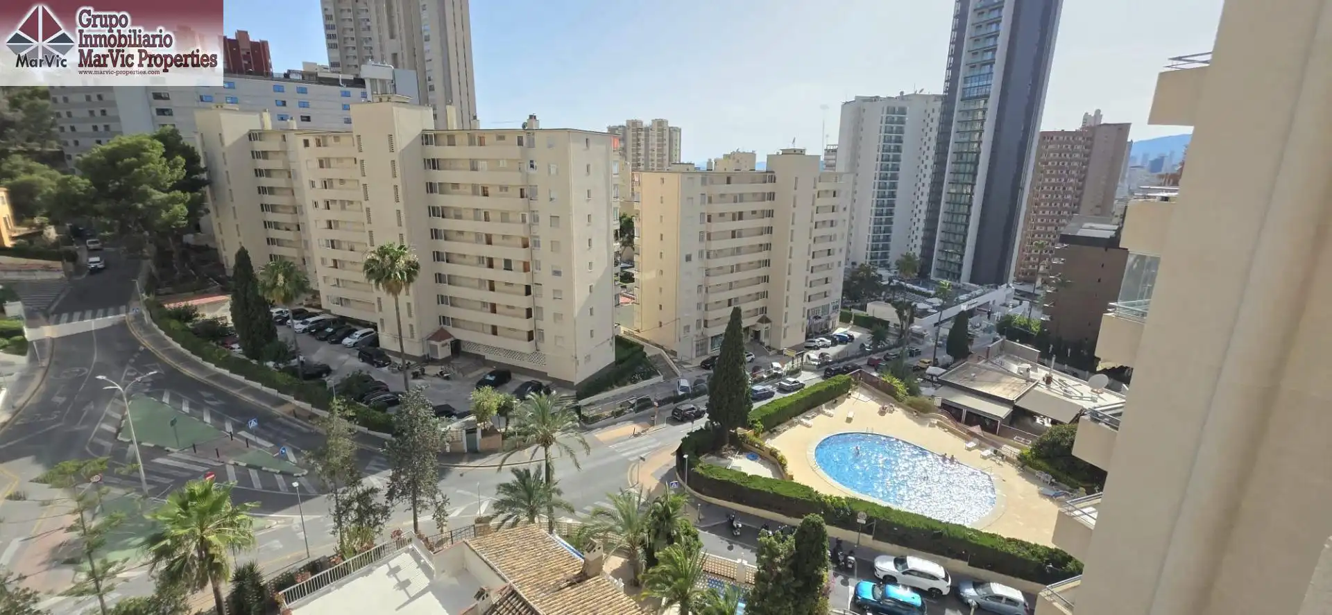 Exterior view of Flat for sale in Benidorm  with Furnished and Community pool