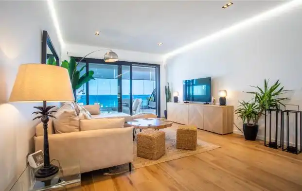 Living room of Duplexes for rent in La Alcaidesa  with Air Conditioner, Heating and Private garden