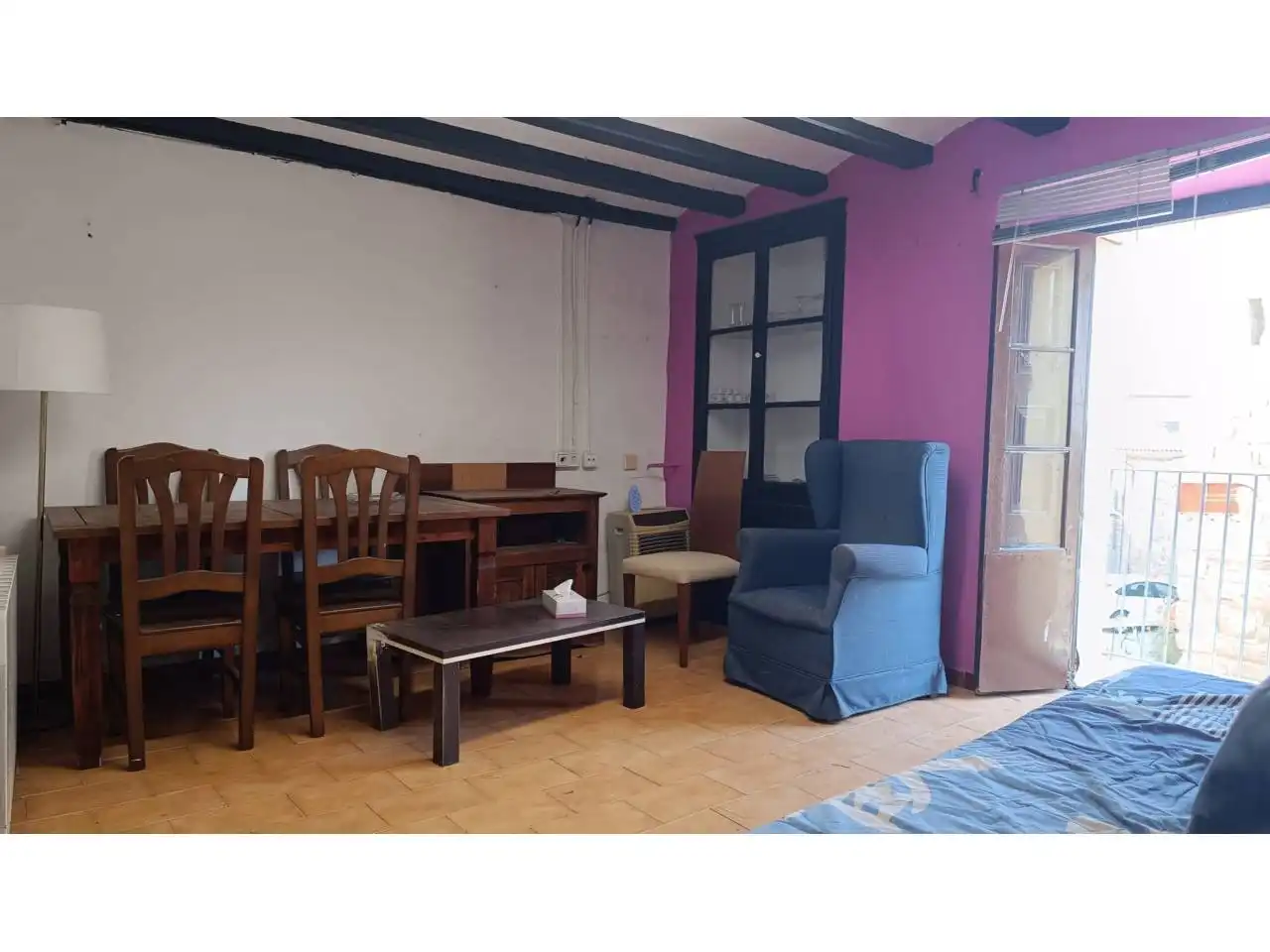 Sala de estar de Casa adosada en venta en Torrefeta i Florejacs con Calefacción