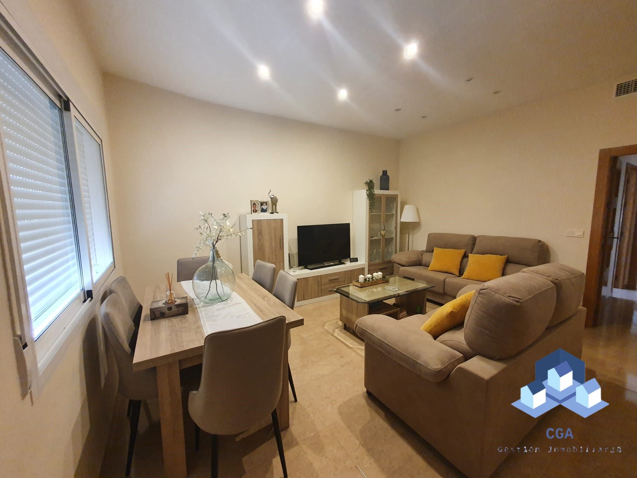 Sala d'estar de Dúplex en venda en Lorca amb Calefacció i Terrassa