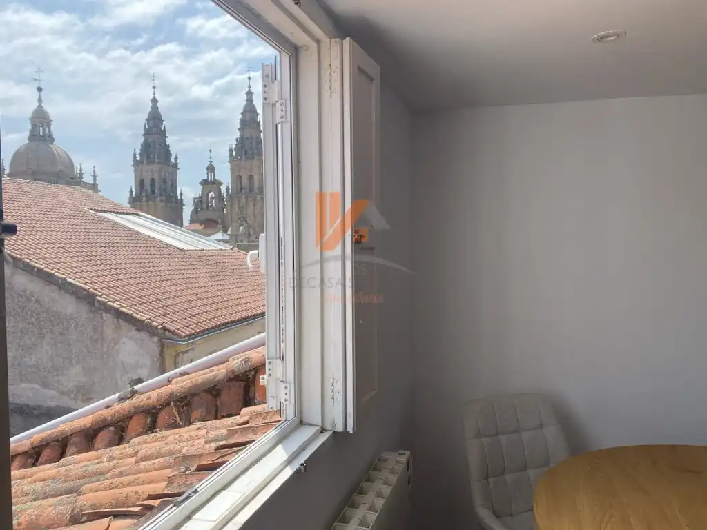 Terrasse von Loft zur Miete in Santiago de Compostela  mit Möbliert