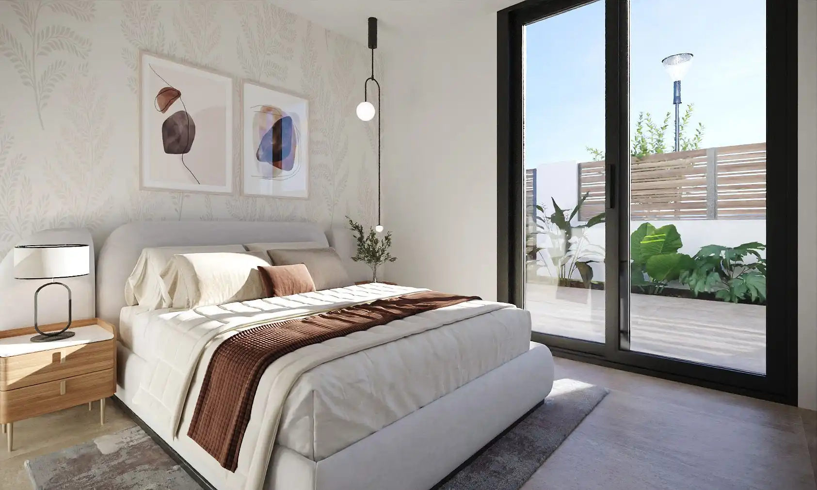 Habitación de Finca rústica en venta en Alhama de Murcia con Aire acondicionado, Jardín privado y Piscina