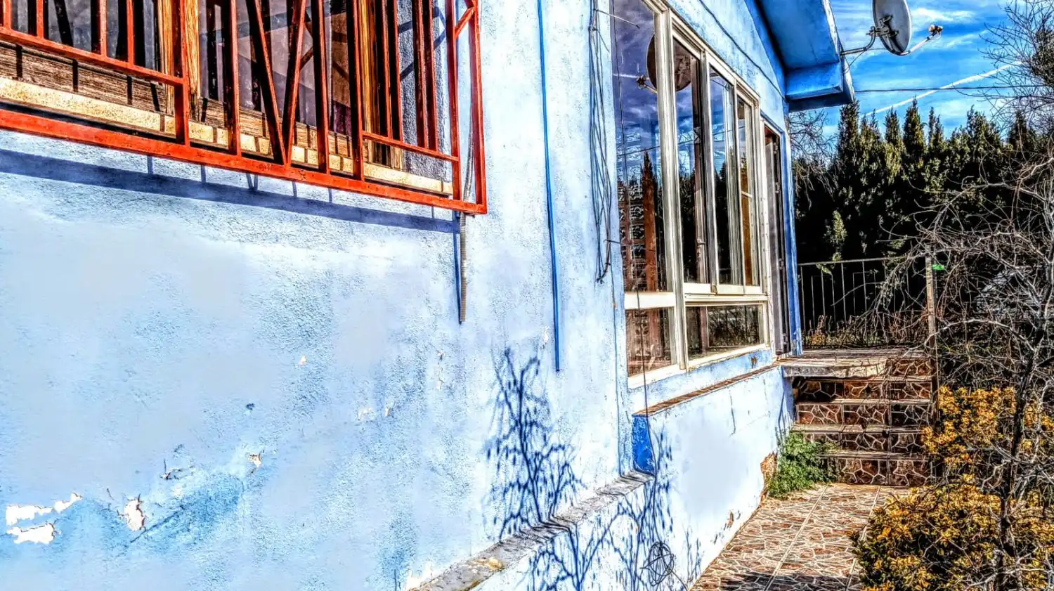 Exterior view of Houses for sale in Vilafamés  with Air Conditioner, Private garden and Terrace