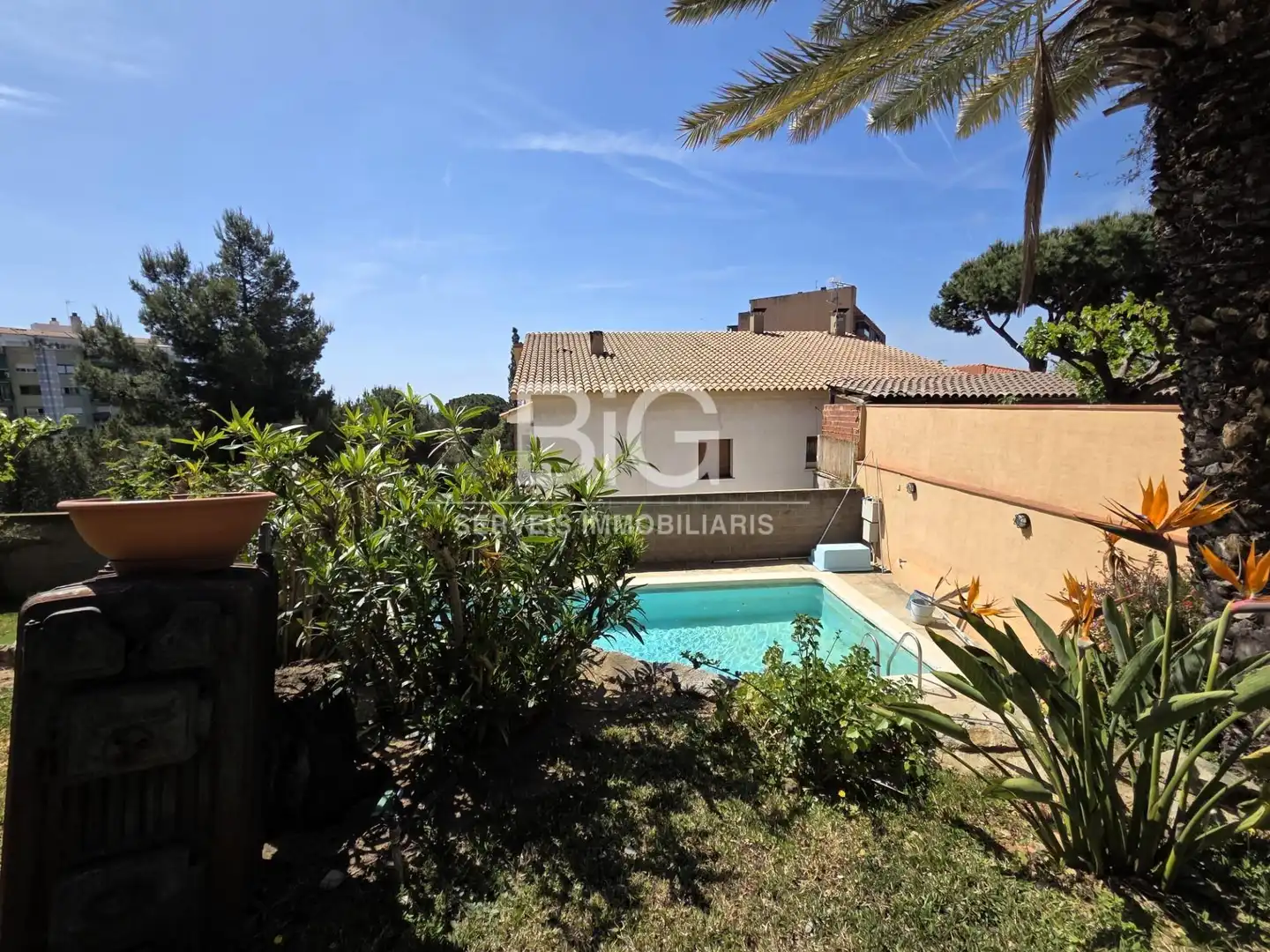 Jardí de Casa o xalet en venda en Mataró amb Calefacció, Jardí privat i Terrassa