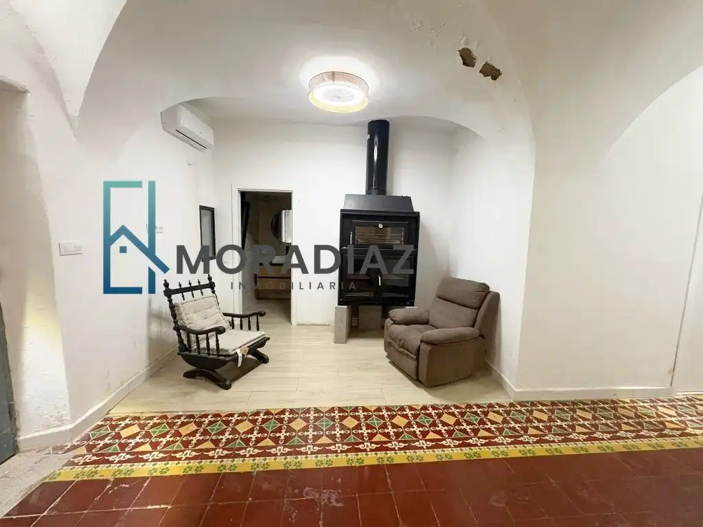 Sala d'estar de Casa o xalet en venda en Magacela amb Aire condicionat, Traster i Moblat