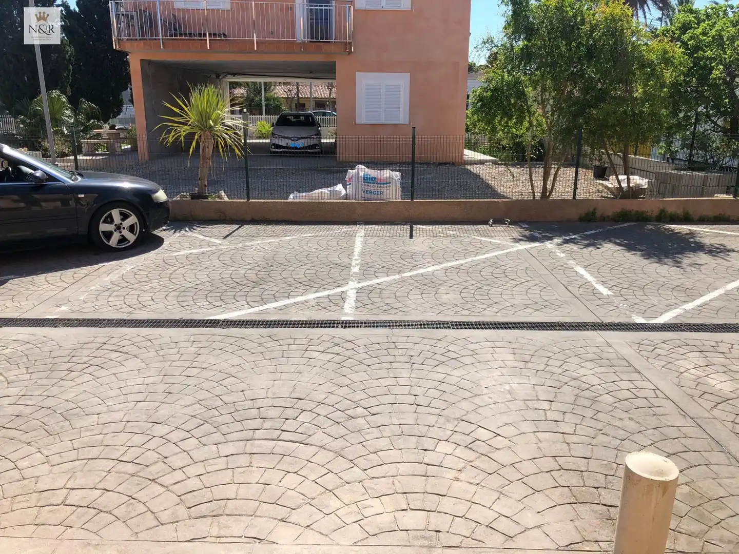 Aparcament de Casa adosada de lloguer en Alcúdia amb Aire condicionat, Jardí privat i Terrassa