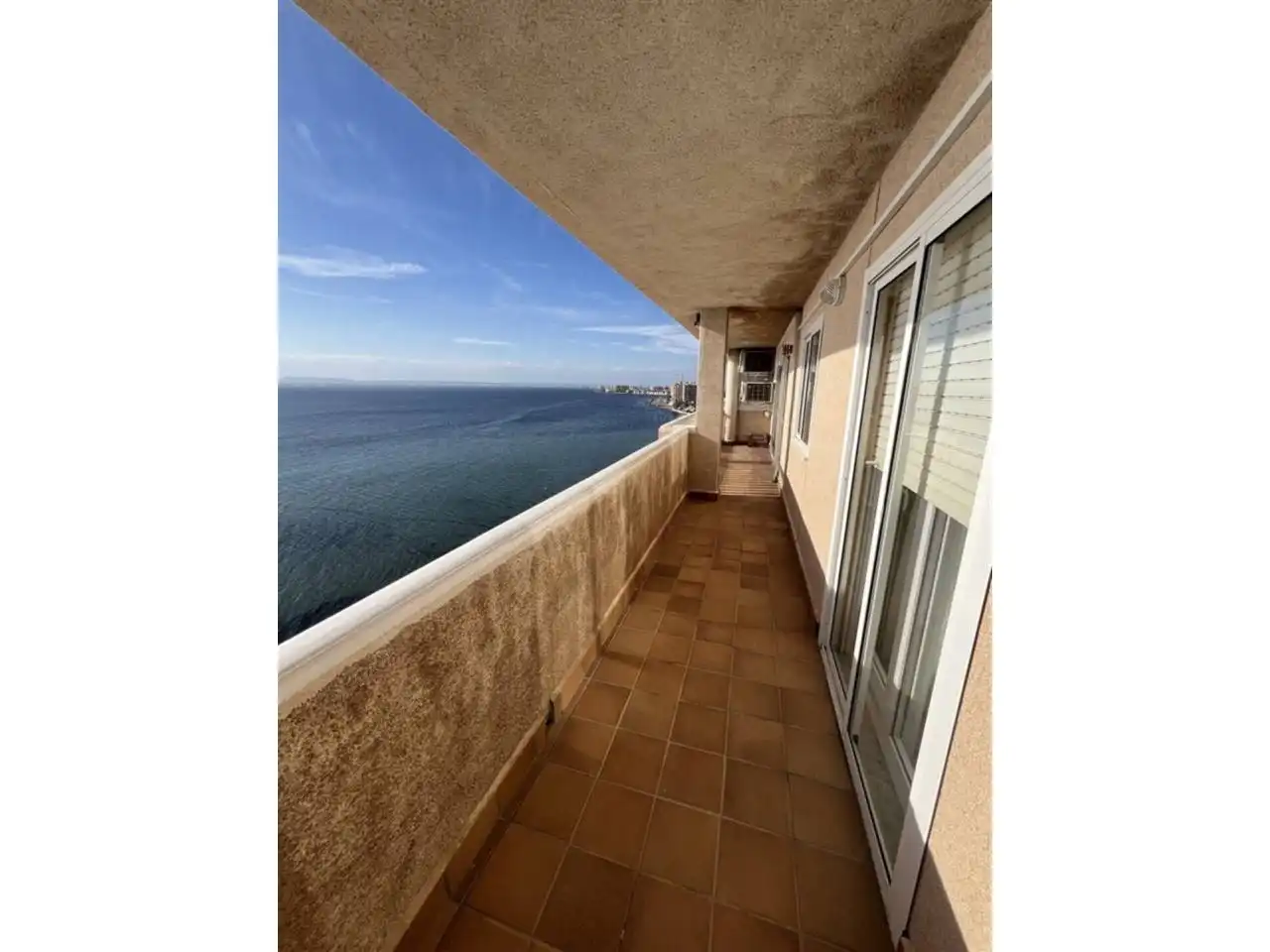 Balcony of Attic for sale in La Manga del Mar Menor  with Air Conditioner, Terrace and Furnished
