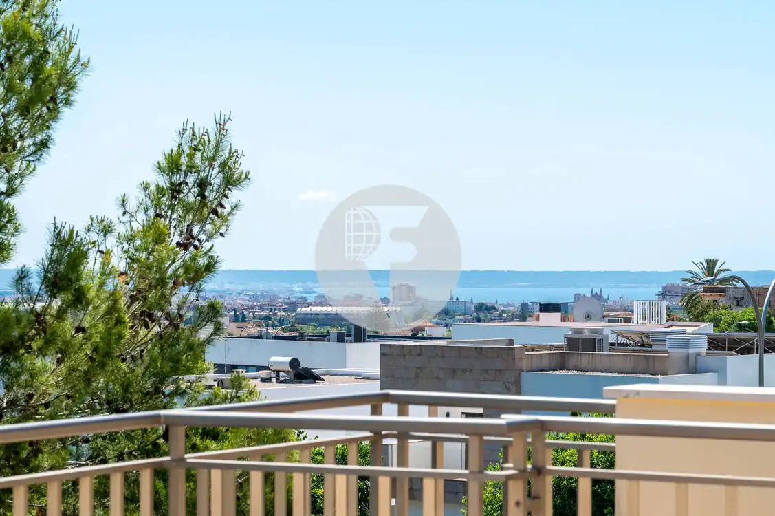 Terraza de Ático en venta en  Palma de Mallorca con Aire acondicionado, Calefacción y Terraza