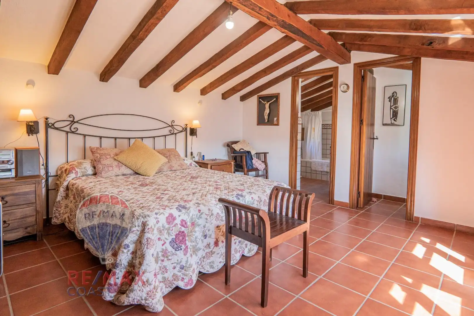 Habitación de Finca rústica en venta en Jubrique con Jardín privado, Terraza y Piscina