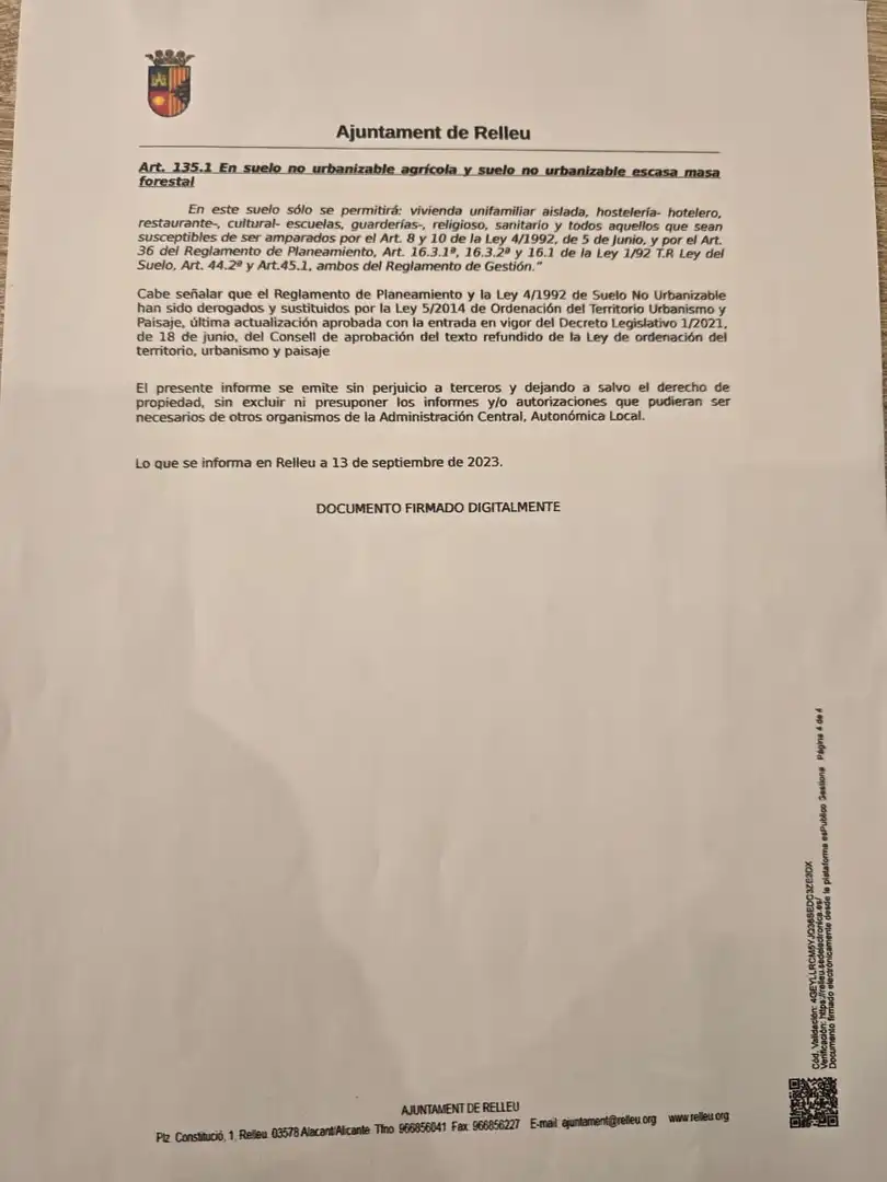 Terreny rústic en venda a Relleu, imagen 12