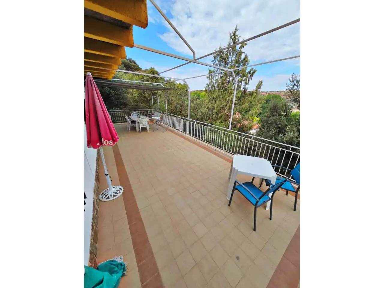 Terrassa de Finca rústica en venda en Ossa de Montiel amb Jardí privat i Terrassa