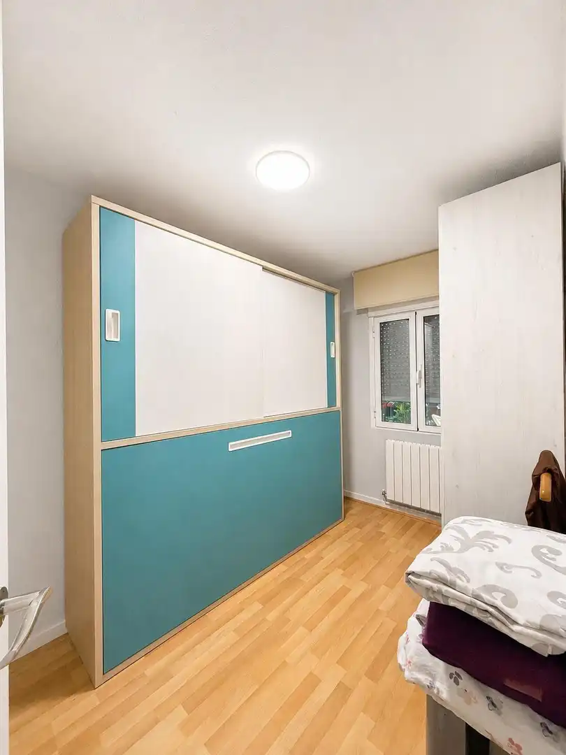 Bedroom of Flat for sale in Parla  with Heating, Parquet flooring and Terrace