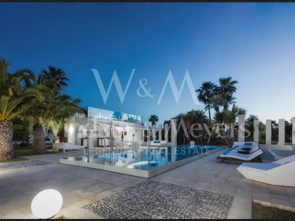 Vista exterior de Casa o chalet en venta en Sant Josep de sa Talaia con Jardín privado, Terraza y Piscina