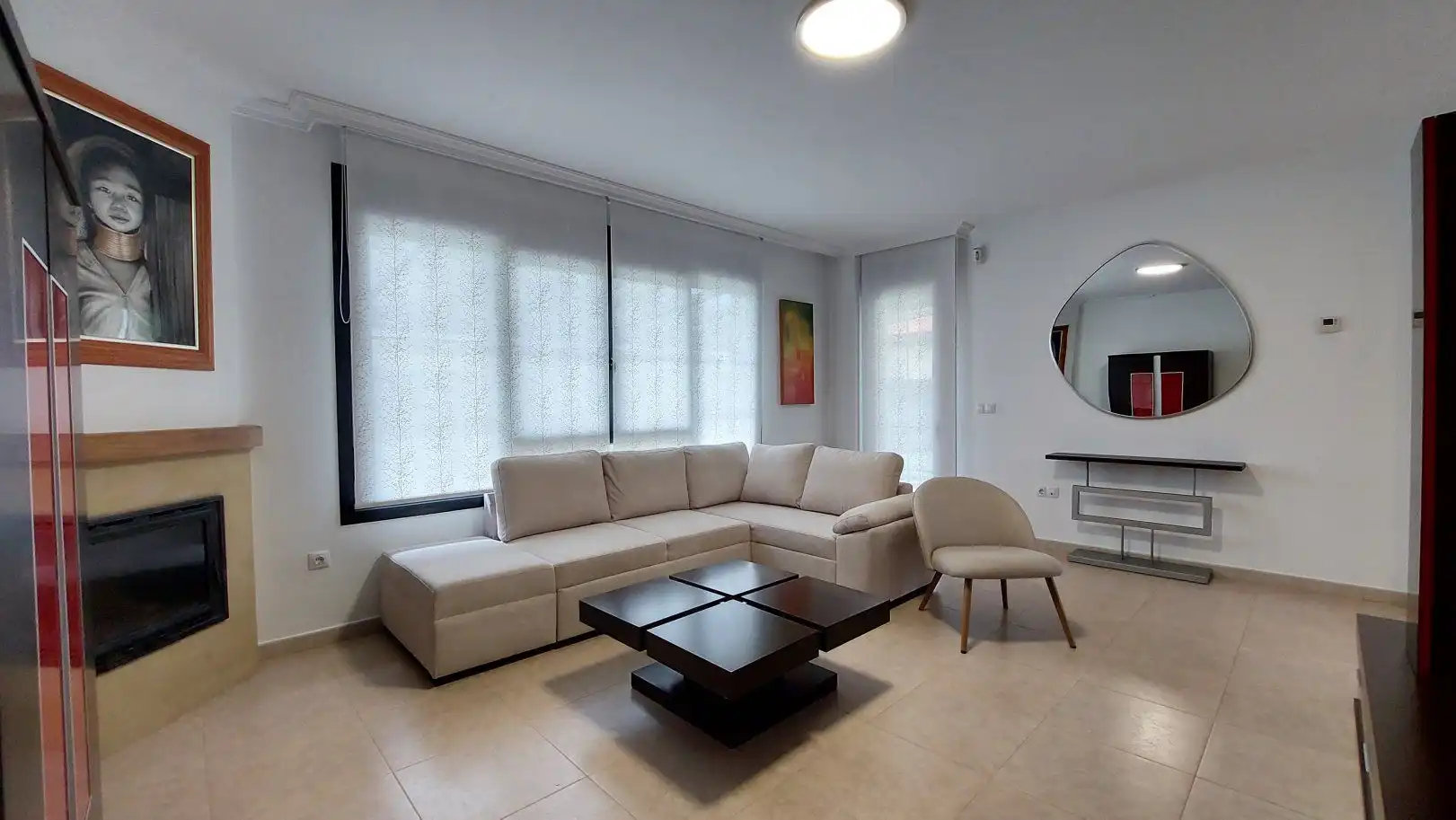 Sala d'estar de Casa o xalet de lloguer en Ribamontán al Mar amb Jardí privat, Terrassa i Moblat
