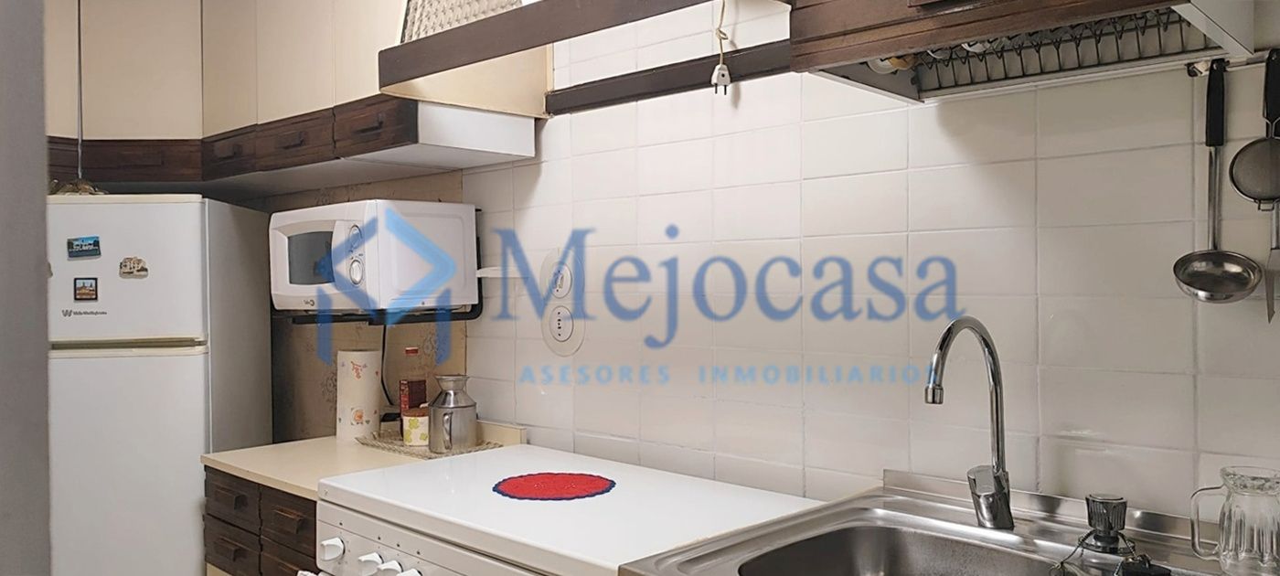 Kitchen of Flat for sale in  Madrid Capital  with Air Conditioner, Heating and Furnished