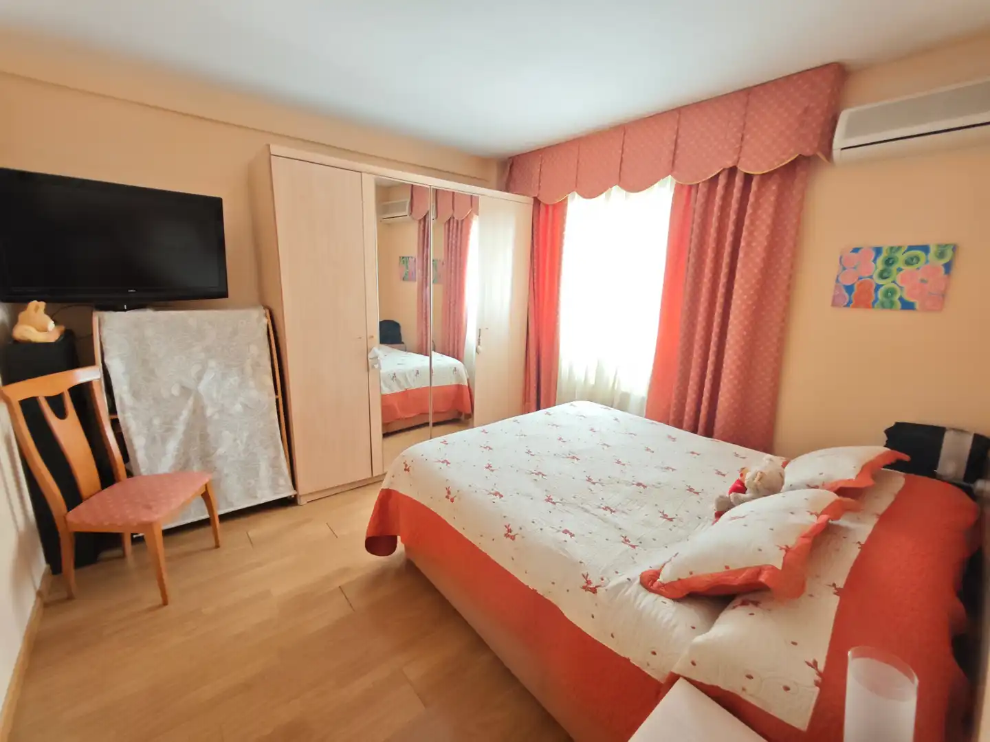 Schlafzimmer von Maisonette zum Verkauf in Leganés mit Klimaanlage, Heizung und Parkett